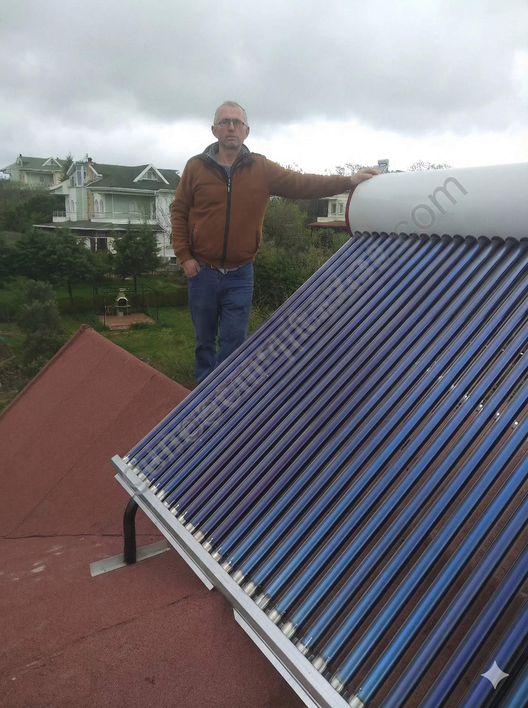 Vakum Tüplü Güneş Enerjisi Sistemi Kurulumu