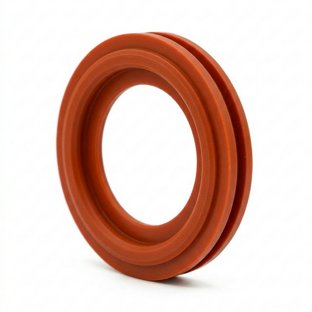 Silikon Conta Tek Parça - Vakum Tüp Sızdırmazlık Contası Yakın Çekim